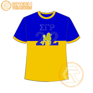 Venta al por mayor Sigma Gamma Rho mujeres camiseta hermandad ropa algodón Jersey alta calidad transpirable camiseta mujeres ropa griega - Product Image 4