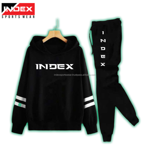 Conjuntos de ropa deportiva informal para hombre, de 2 piezas sudadera con cremallera de invierno y pantalones de chándal, chándal de primavera y otoño - Product Image 6