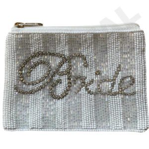 Monedero con cuentas de semillas de Mardi Gras, hermoso monedero con cuentas personalizado para mujer, monedero de moda con - Product Image 6