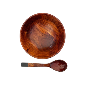 New Arrival Natural Wooden Serving Bowls Snacks & <b>Dinnerware</b> Food Bowl for Tabletop & Kitchen Use Wholesale Bulk - Product Image 3