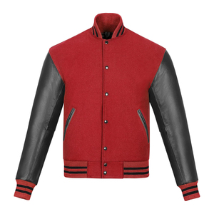 Chaqueta personalizada para hombre hecha en Pakistán con letras, nuevo estilo, transpirable, de talla grande, chaqueta universitaria de béisbol para hombre - Product Image 1