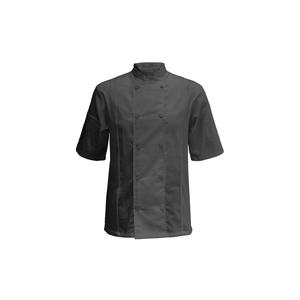 Chaqueta de chef personalizada unisex, uniformes de hotel de recepción personalizados, Manga corta larga, poliéster/algodón de alta calidad - Product Image 6