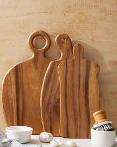 Tabla de Cortar de Cocina Ecológica de Madera Natural con Diseño Moderno, Utensilios de Cocina de Alta Calidad - Product Image 4