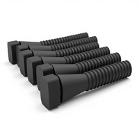 Doigts de préhension en caoutchouc ALC PLUMA'TECH, dureté 45-55 Shore, pièces de rechange professionnelles pour équipement d'abattage de volailles, UE
