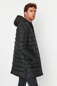 À la mode OEM Logo personnalisé 2022 à capuche lourd Designer doudoune hommes veste à capuche bouffante épaissie bulle veste 2025 hiver - Product Image 4