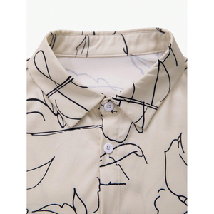 Ropa de moda, nuevo diseño, conjunto doble transpirable de algodón, conjunto de verano de manga corta con impresión por sublimación de alta demanda - Product Image 6