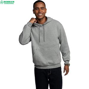 Sweat-shirt à capuche en molleton épais pour homme 2026, avec poches, respirant, écologique, pour sports d'hiver, vente chaude en gros - Product Image 3