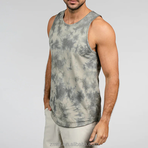 เสื้อกล้าม67% ผู้ชายผ้าโพลีเอสเตอร์ผ้าฝ้าย28% สแปนเด็กซ์5% สำหรับฝึกซ้อม - Product Image 5