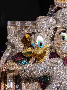 Collar con Colgante de Diamante Moissanite Verde VVS de Plata de Ley 925 Personalizado, Estilo Hip Hop para Hombre, Joyería de Inspiración Religiosa - Product Image 6