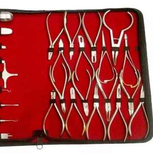 Kit de Instrumentos Quirúrgicos de Ortodoncia de 27 Piezas, Acero Inoxidable Alemán, Manual, Alta Calidad, Pentax Quirúrgico, Certificado CE - Product Image 3