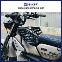 Support central de protection avant PG1 pour moto, élégant, en acier et alliage d'aluminium haut de gamme, installation simple