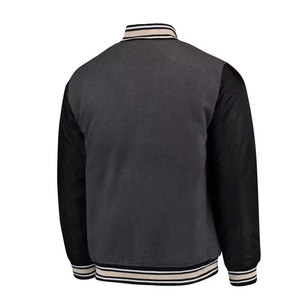 Fabricante OEM, Chaqueta Varsity Personalizada de Manga Larga para Mujer, Chaqueta de Béisbol Corta para Dama, Chaquetas Varsity para Invierno - Product Image 5