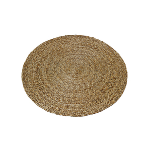 Set de table rond en jacinthe d'eau tressé à la main, traditionnel, Artex Dong Thap - Product Image 3