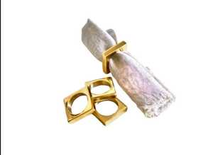 Luxury Stainless Steel <b>Napkin</b> Rings Beads Crystal Pearl Gold <b>Silver</b> Wedding Decorations for Hotels Restaurants Dinner Parties - Product Image 4