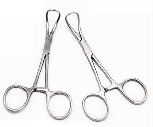 Instruments chirurgicaux en acier inoxydable Backhaus pince à serviette manuelle pour câble ou serviette - Product Image 1