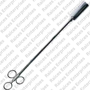 Pistolet de mise en capsules vétérinaire avec tête métallique à ressort ou sans ressort pour la livraison de bolus chez le bétail (acier inoxydable) - Product Image 4