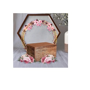 Urna Funeraria Decorativa Hecha a Mano en India, de Madera Natural, Estilo Americano, Duradera, de Buena Calidad, Color Personalizado Manualmente - Product Image 1