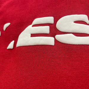 Vente en gros de sweat à capuche de qualité supérieure avec impression bouffante pull de luxe surdimensionné pour hommes 100% sweats à capuche en coton - Product Image 5