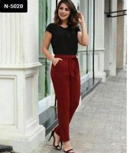 Dernier haut en rayonne fantaisie de style moderne avec pantalon de grande taille disponible à bas prix ensemble haut et pantalon de style moderne indien - Product Image 1