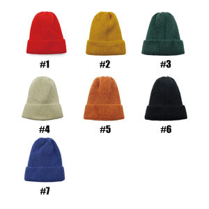 Vente en gros de bonnets tricotés d'hiver personnalisés, de haute qualité, style vintage, unisexe, pour l'extérieur, la plage, les occasions décontractées, 100% acrylique - Product Image 6