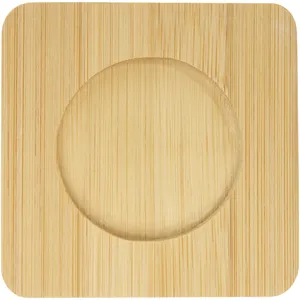 Sustainable <b>Manti</b> Glass Bamboo Cups Set Eco-Friendly Drinkware - Product Image 5
