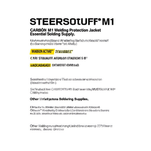 เสื้อแจ็คเก็ตป้องกันการเชื่อม STEERSOtuff M1 ไซส์ M อุปกรณ์เชื่อมที่จำเป็น - Product Image 2