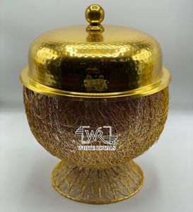 Chauffe-plats pour buffet de luxe Couvercle en acier plaqué or rose le plus exigeant pour les hôtels de mariage du Golfe et la restauration - Product Image 2