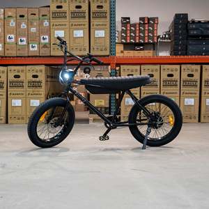 Vélo électrique à pneus larges 26 pouces avec moteur brushless 500W, cadre en fibre de carbone, 60V, 12 vitesses, double frein V, batterie amovible - Product Image 3