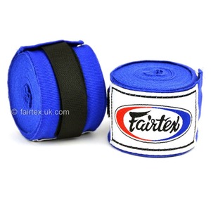 นวมฝึกซ้อมมวยไทย MMA ยี่ห้อ Best Blue Fairtex พร้อมผ้าพันมือด้านใน ทำจากผ้าฝ้ายและหนังแท้  รับสกรีนโลโก้  แบบผูกเชือก ปิดนิ้วมือเต็มรูปแบบ - Product Image 5
