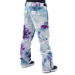 Pantalones de Esquí Casuales Ligeros de Tela Suave, Ajuste Cómodo, Transpirables, de Poliéster/Nailon, para Clima Frío y Nieve - Product Image 2