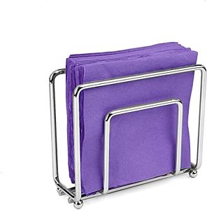 Porte-serviettes en alliage de résine acrylique avec nœud de luxe perle bois or rotin fleur table à manger de luxe pour mariage de noël - Product Image 1