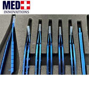 Kit de cirugía oftálmica de aleación de titanio de 21 piezas, juego de instrumentos quirúrgicos de cataratas para lentes intraoculares de Med Innovation - Product Image 4