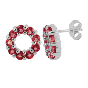 Pendientes de Plata de Ley 925 con Amatista, Venta al por Mayor, para Regalo de Boda o Fiesta - Product Image 4