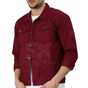 Best Price Solid Color OEM Service Jeans Jacket Comfortable Breathable Comfortable Winter Jacket For Online Sale - Product Image 2