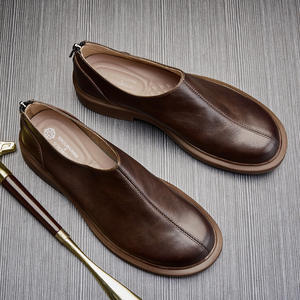 Zapatos Casuales Ligeros con Plantilla Absorbente de Sudor y Estructura Flexible, Zapatos Diarios para Hombre, Zapatos de Cuero - Product Image 5