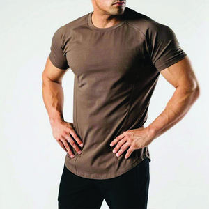 T-shirt pour homme 100% coton écologique personnalisé 350g respirant demi-manches couleur noire - Product Image 1