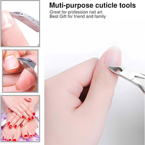 Fournitures Tondeuse à cuticules Pédicure Manucure Outil I Mâchoire 14 (5mm) Détachant d'ongles | Extrêmement tranchant | Pinces à cuticules professionnelles - Product Image 5