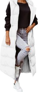 Fabricant OEM personnalisé Manteau d'hiver matelassé à capuche maxi-longueur pour femme Chaud élégant Isolant Respirant 100% coton extérieur - Product Image 3