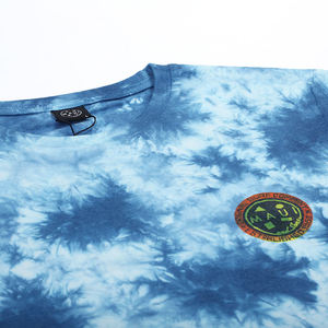 2022 Wholesale Custom Men's Short Sleeve <b>Tie</b> Dye T-Shirt 100% Cotton <b>Knitted</b> Custom Print Design High Quality Breathable Quick - Product Image 4