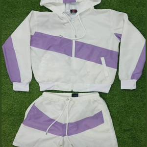 OEM Custom 100% High Quality <b>Polyester</b> <b>Tracksuit</b> and shorts Street/Outdoor Wear Design - Product Image 3