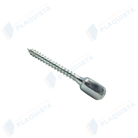 Anclaje de Rehabilitación Femenino M6x65mm, Zincado Cr3+, Promofix, Caja de 100 Unidades