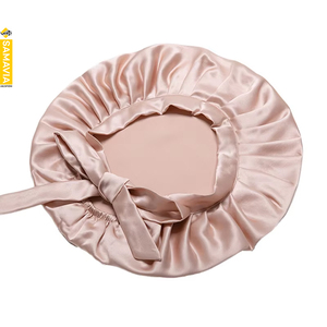 Adjustable Satin <b>Bonnets</b> Digital Silk Screen Printed High-quality Fashion Women's Headwear for Daily Use Customized Color Four - Product Image 5