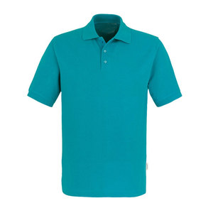 Polo de golf de manga corta para hombre al por mayor, camisa de golf atlética con cuello informal con 3 botones que absorbe la humedad - Product Image 1