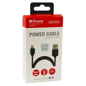 Cable de alimentación USB-C negro de 2 m 95623 Cavo - Product Image 2