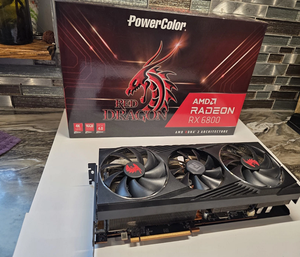 Carte graphique PowerColor Red Dragon AMD Radeon RX 6800 3DHR OC 16 Go GDDR6 - Product Image 1