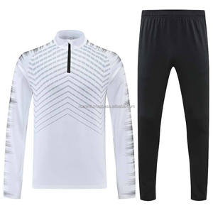 Ensemble de survêtement de sport décontracté pour hommes et femmes, tenue de sport, matière extensible douce, léger, jogging, entraînement, course à pied - Product Image 3