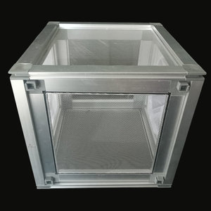 Cage d'élevage d'insectes de conception industrielle Flek-AL-SS-Bright-M 505050 - Product Image 2