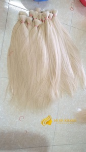 Pelo camboyano Rubio blanco, venta al por mayor de fábrica, muestra gratis, Envío Gratis - Product Image 2