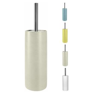 Porte-brosse de toilette Spirella « Tube Ribbed » en grès de couleur grise 10,5 x 42 cm - Product Image 2