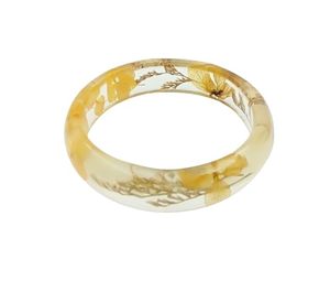 Bracelet en résine intégrée florale style artificiel pour les festivals de printemps et les célébrations bohèmes en vente - Product Image 5